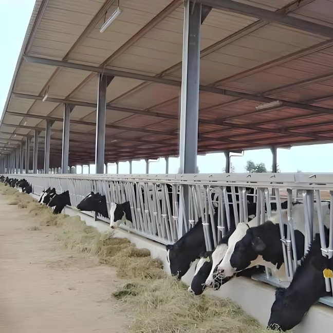 Prefab Steel Livestock Barns for Cattle, Sheep & Pigs-Strong, Ventilated & Easy to Assemble1