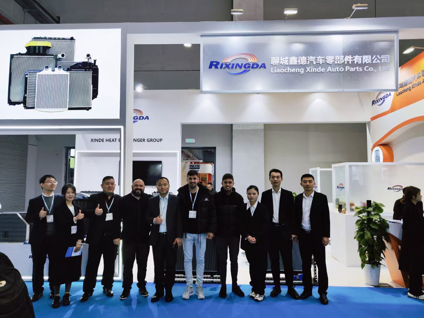 Xinde Showcases Patented Cooling Products, Compatible with Full Range of Heavy-Duty Trucks