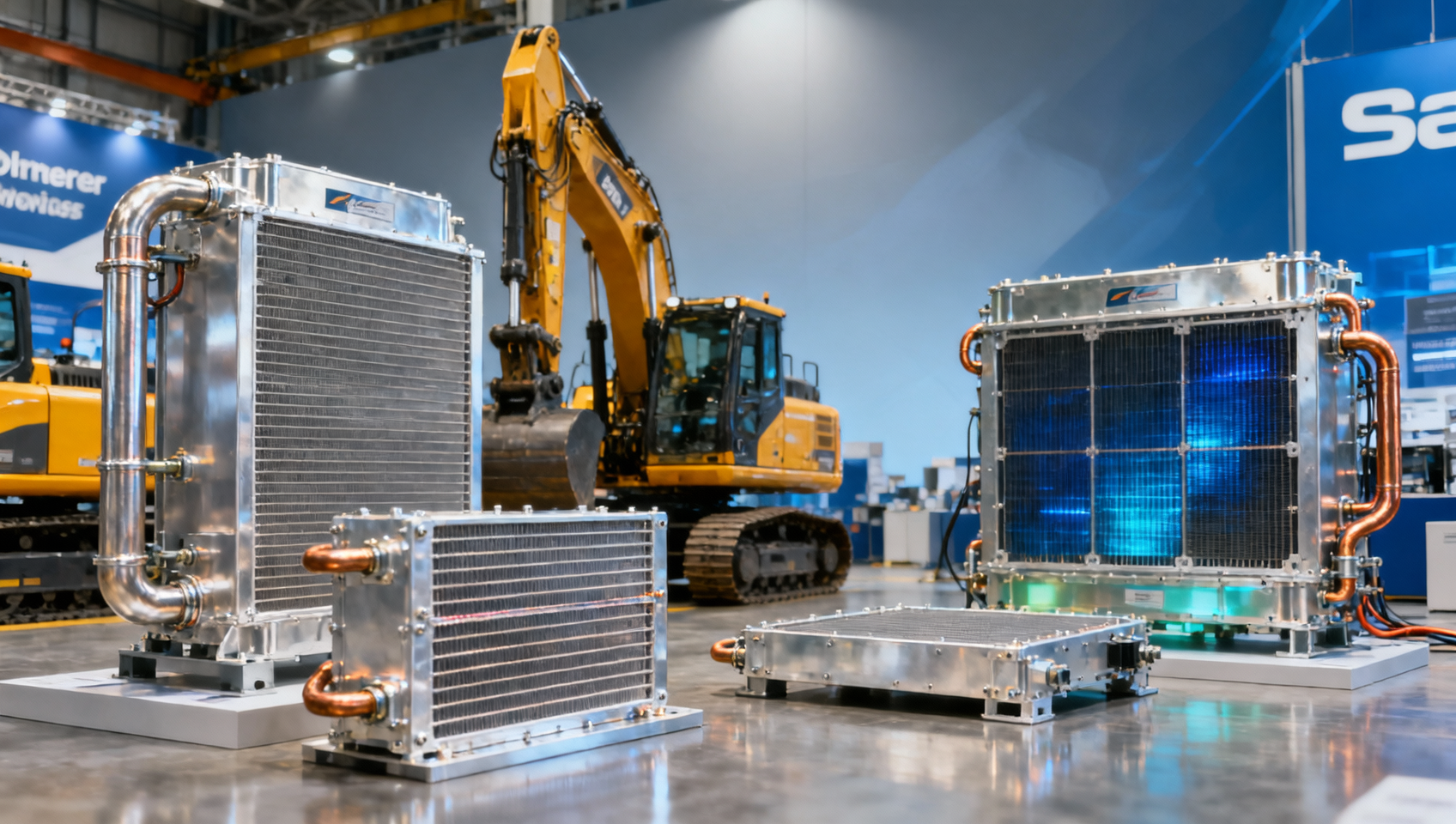 What New Excavator Radiator Features Are Showing Up at Trade Fairs?