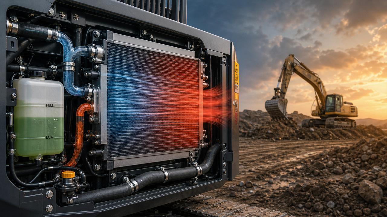 Excavator Radiator Overheating Signs That Are Easy to Miss