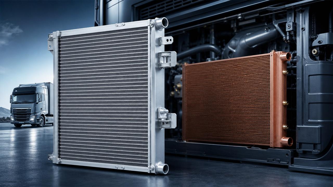 Heavy Duty Truck Radiator Materials Compared for Long Hauls Heavy Duty Truck Radiator Materials Compared for Long Hauls