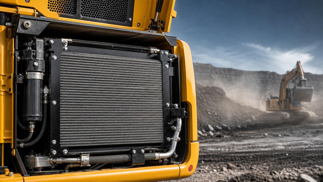 Excavator radiator solutions showcased for harsh jobs Excavator radiator solutions showcased for harsh jobs