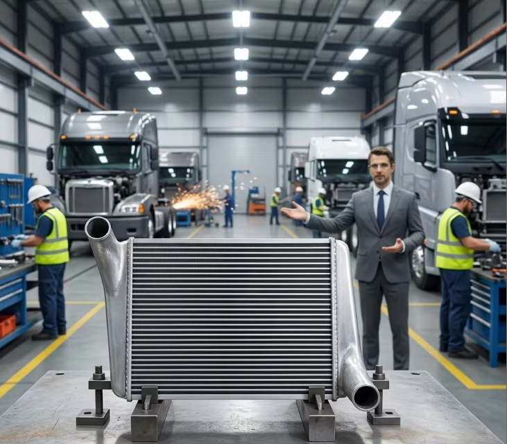 TRUCK INTERCOOLER  FOR VOLVO NL10/NL12