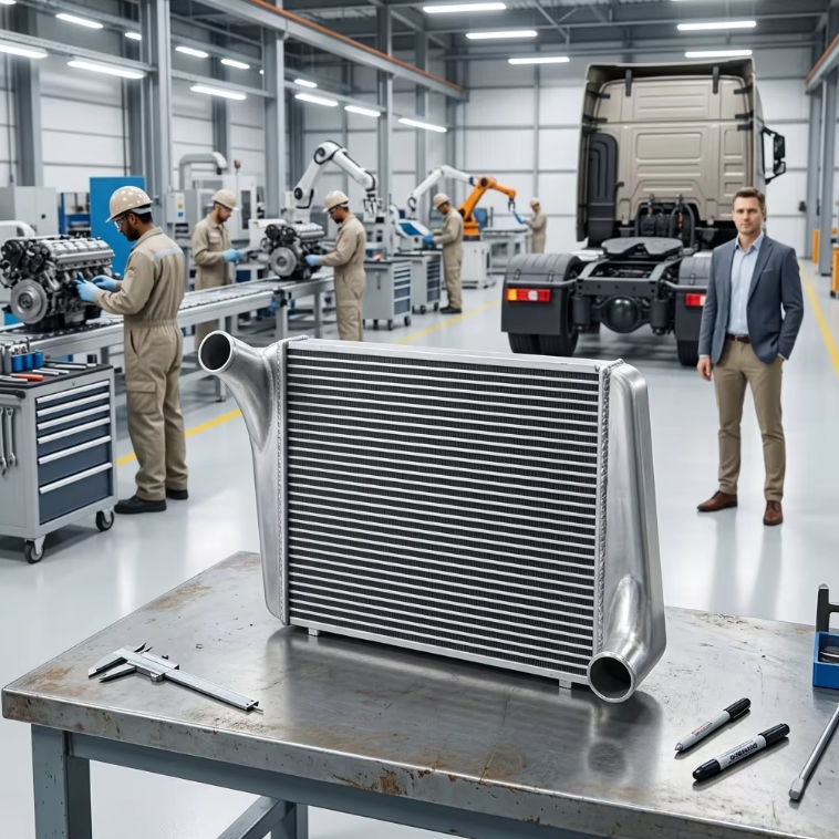 TRUCK INTERCOOLER  FOR VOLVO NL10/NL12