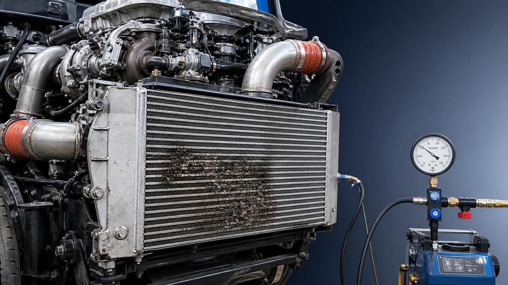 Signs a clogged intercooler is reducing turbo diesel power