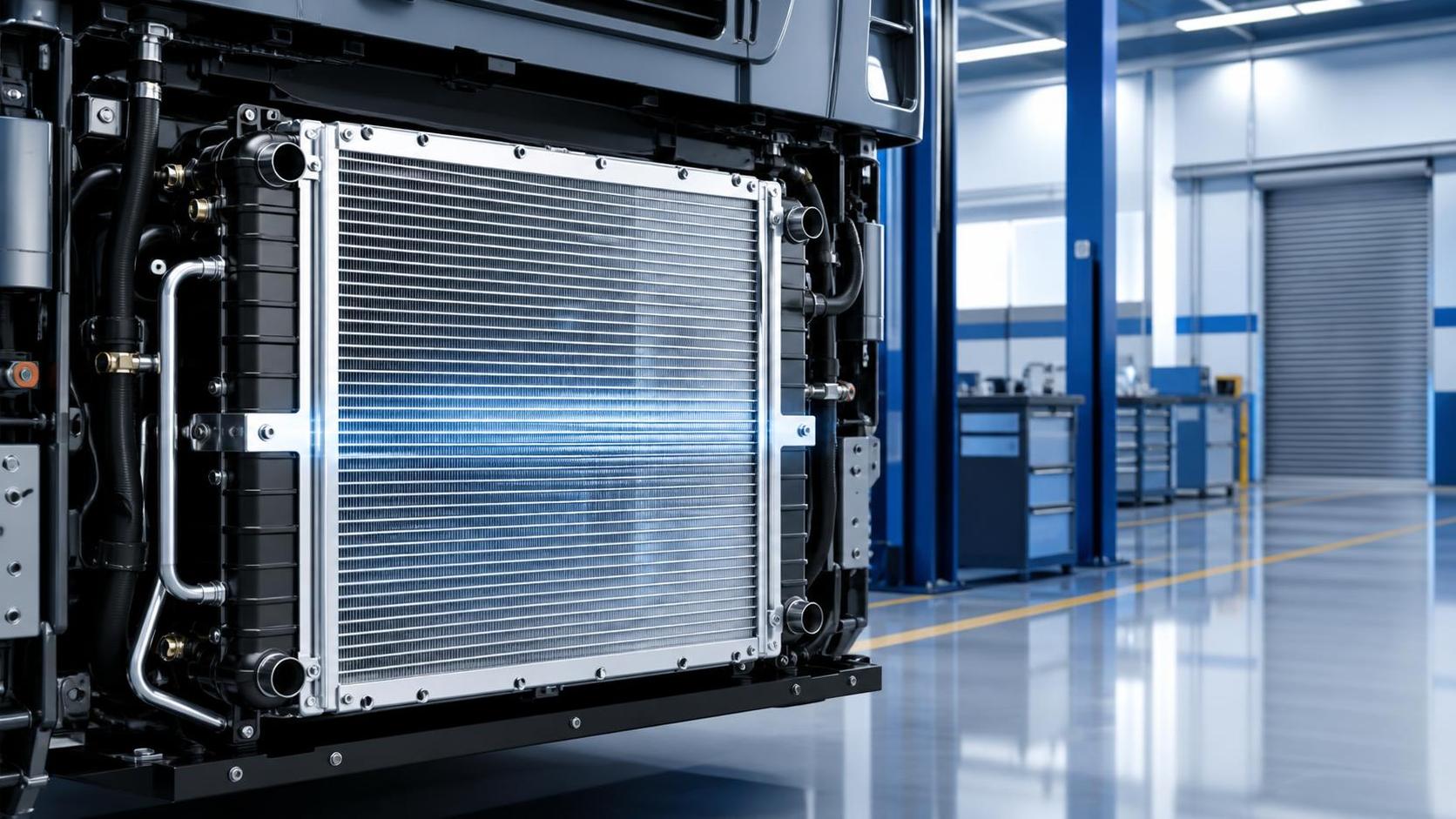 When is radiator core replacement more practical than radiator repair?