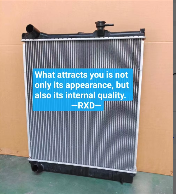 High Quality Aluminium Cooling Radiator OEM 8973543650 ISUZU NPR AT Heavy Duty Truck  Core Size 590*548*40MM