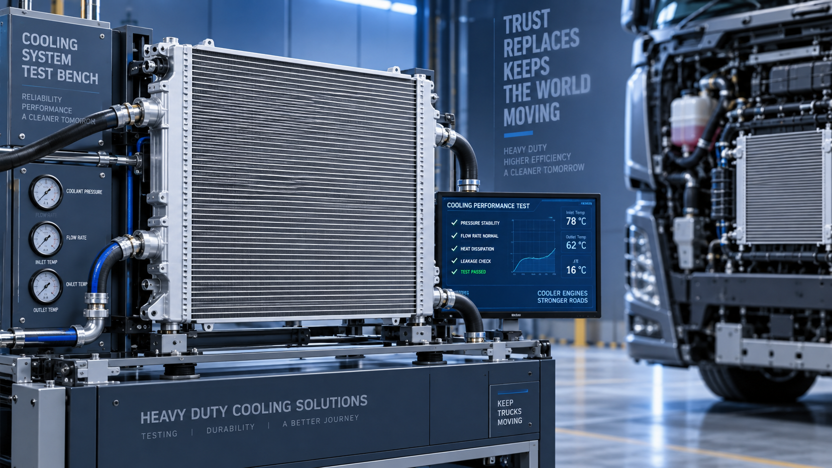 When a repaired Heavy duty truck radiator costs more than replacement