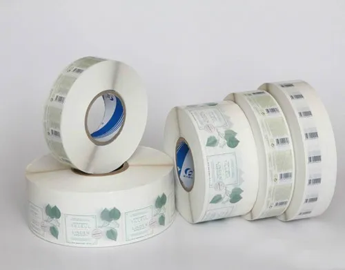 Techniques for Secondary Printing and Processing of Adhesive Labels