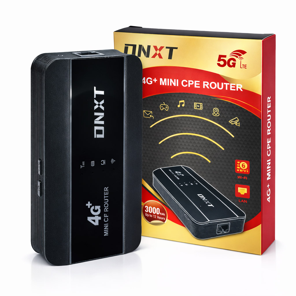DNXT 4g Sim Card Router WAN/LAN Mini Portable Wifi Router WiFi6 All Network Portable Wifi WPS Carte Sim Wifi Portable Type-C