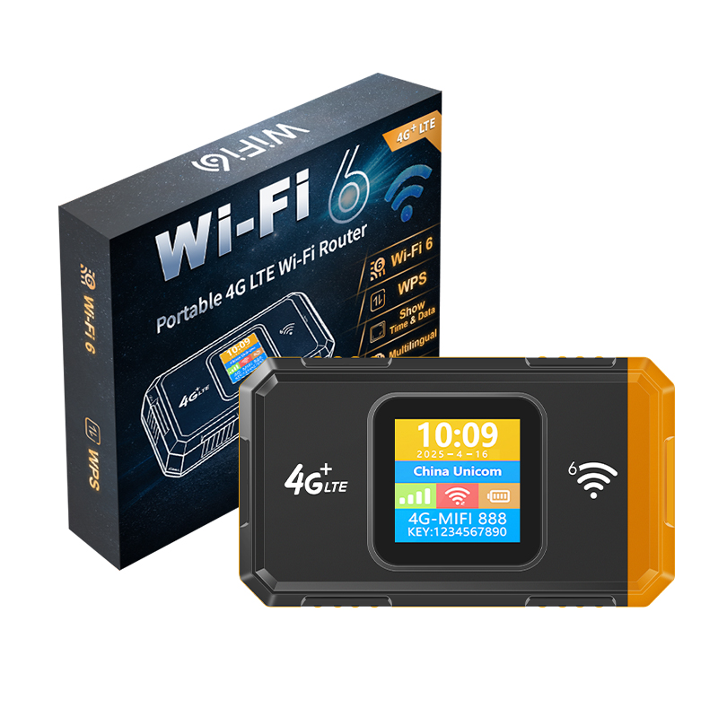 2026 Hot selling new MF967-B 4G MiFi WiFi6 Wireless Portable LTE modem SIM card slot 3000mAh battery 4G Universal WiFi
