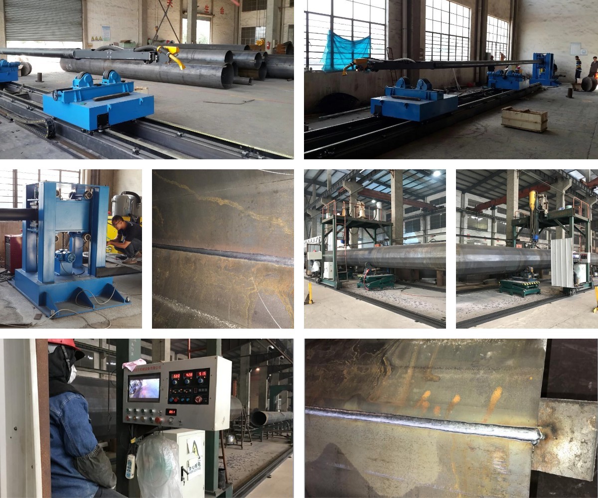 meter Pipe inside and outside seam welding machine