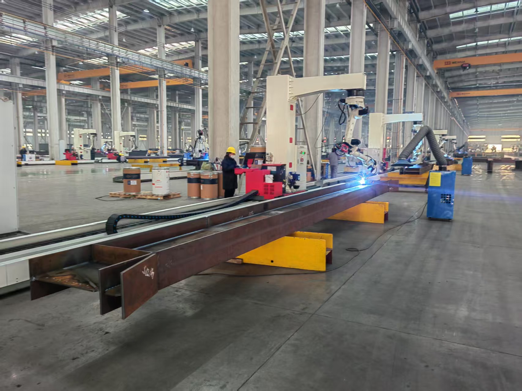 7 axis cantilever type welding robot