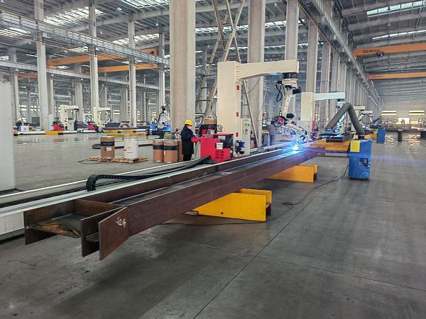 7 axis cantilever type welding robot