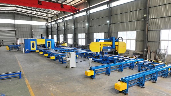 H beam 3D drilling machine