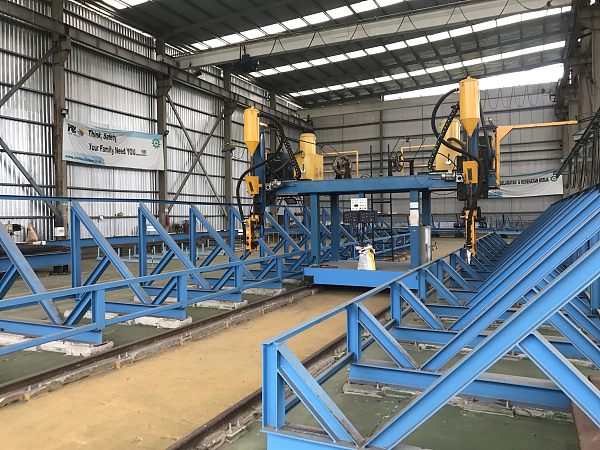 T type gantry h beam welding machine