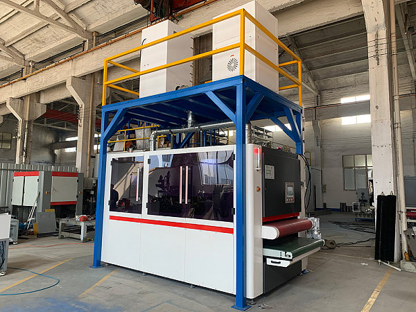 RNS 800 Sheet metal deburring machine