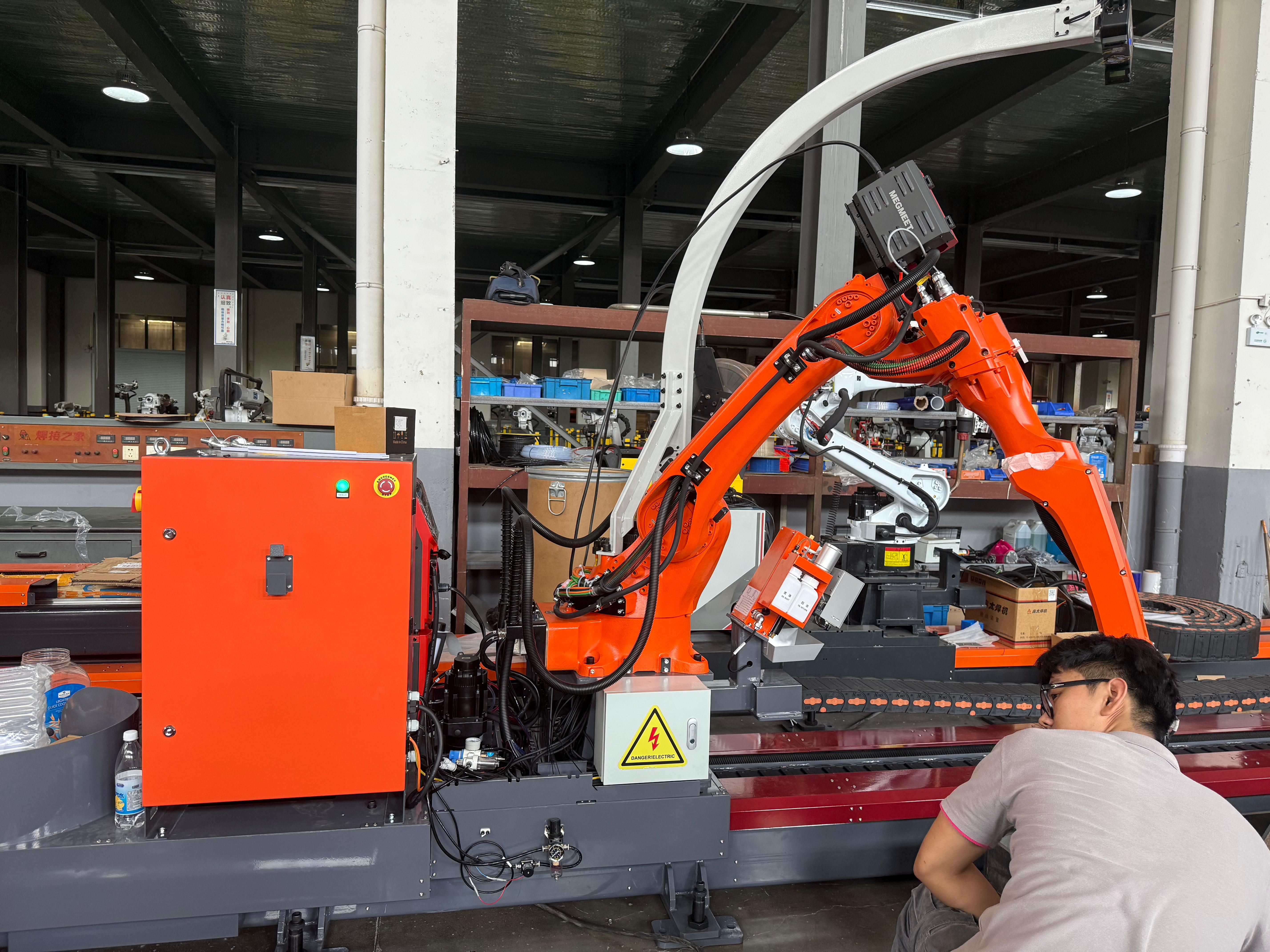 What should you verify before buying a China 7 axis welding robot?