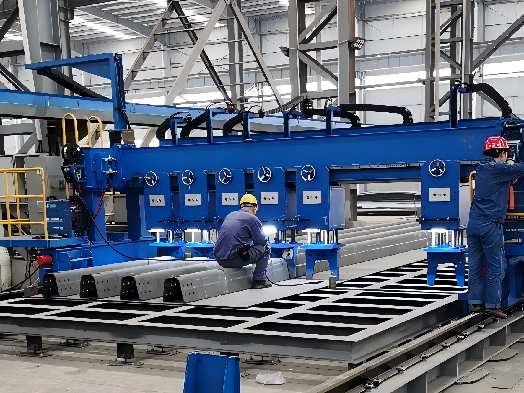 U Rib assembly machine