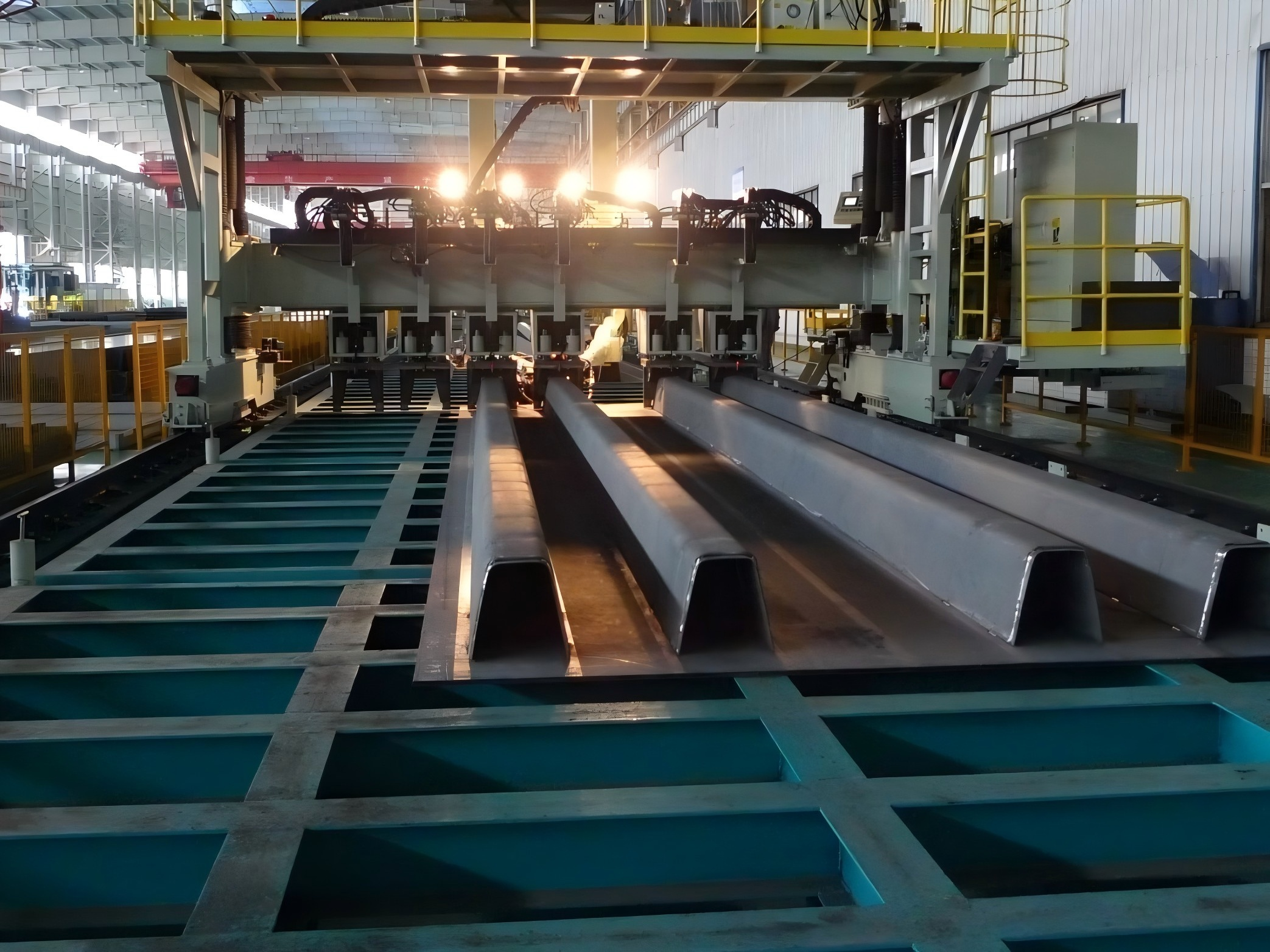 U Rib assembly machine