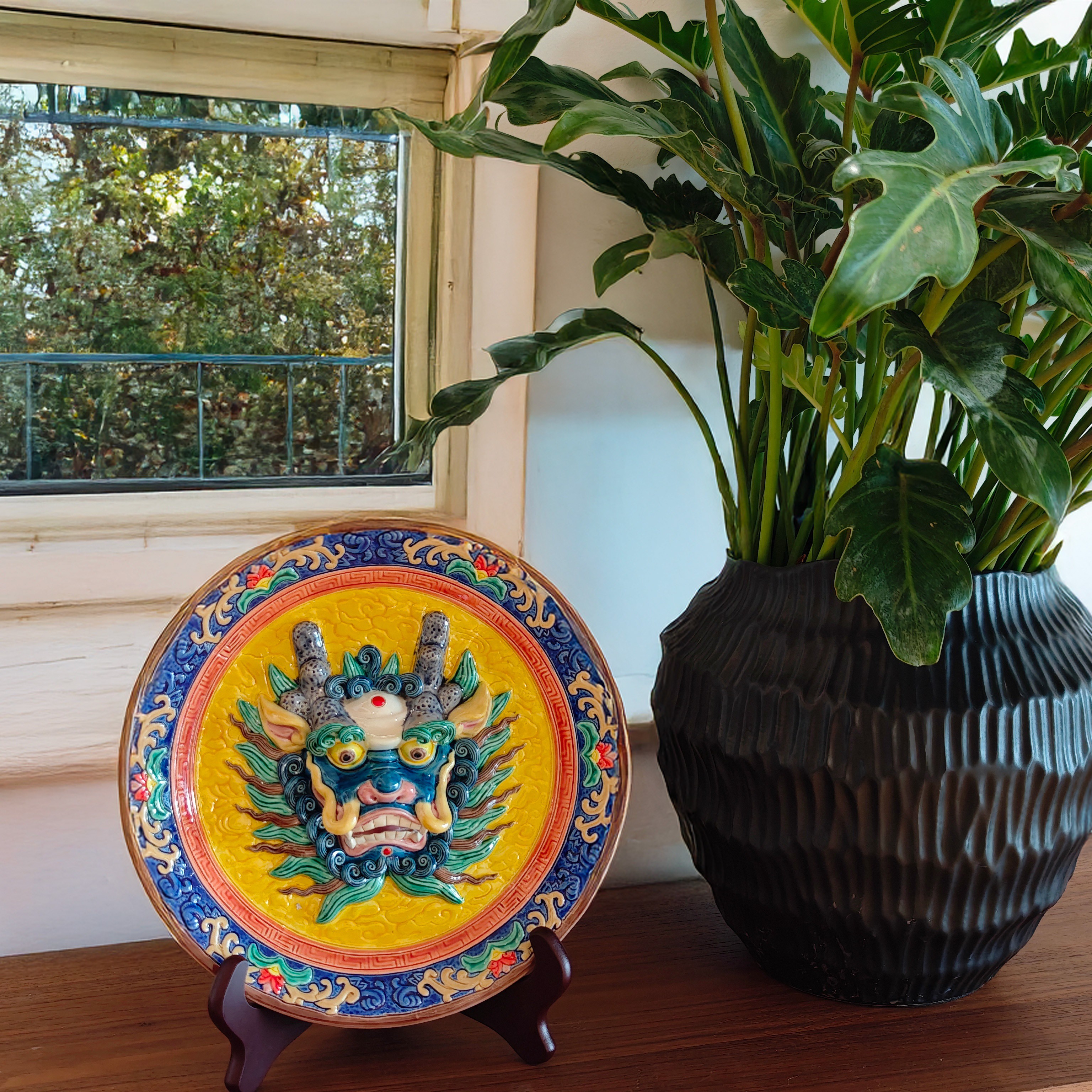 Lucky Dragon Commemorative Plate