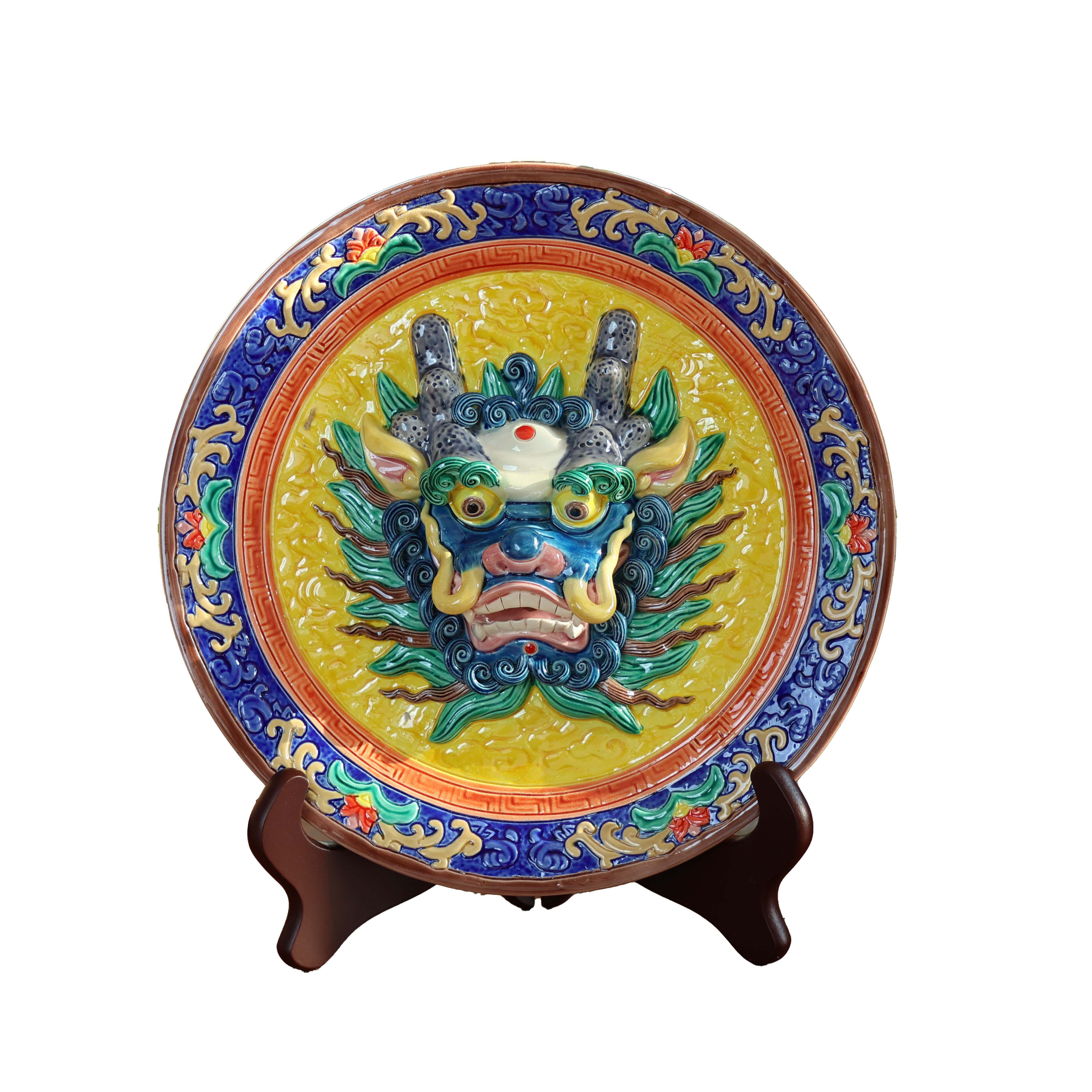 Lucky Dragon Commemorative Plate