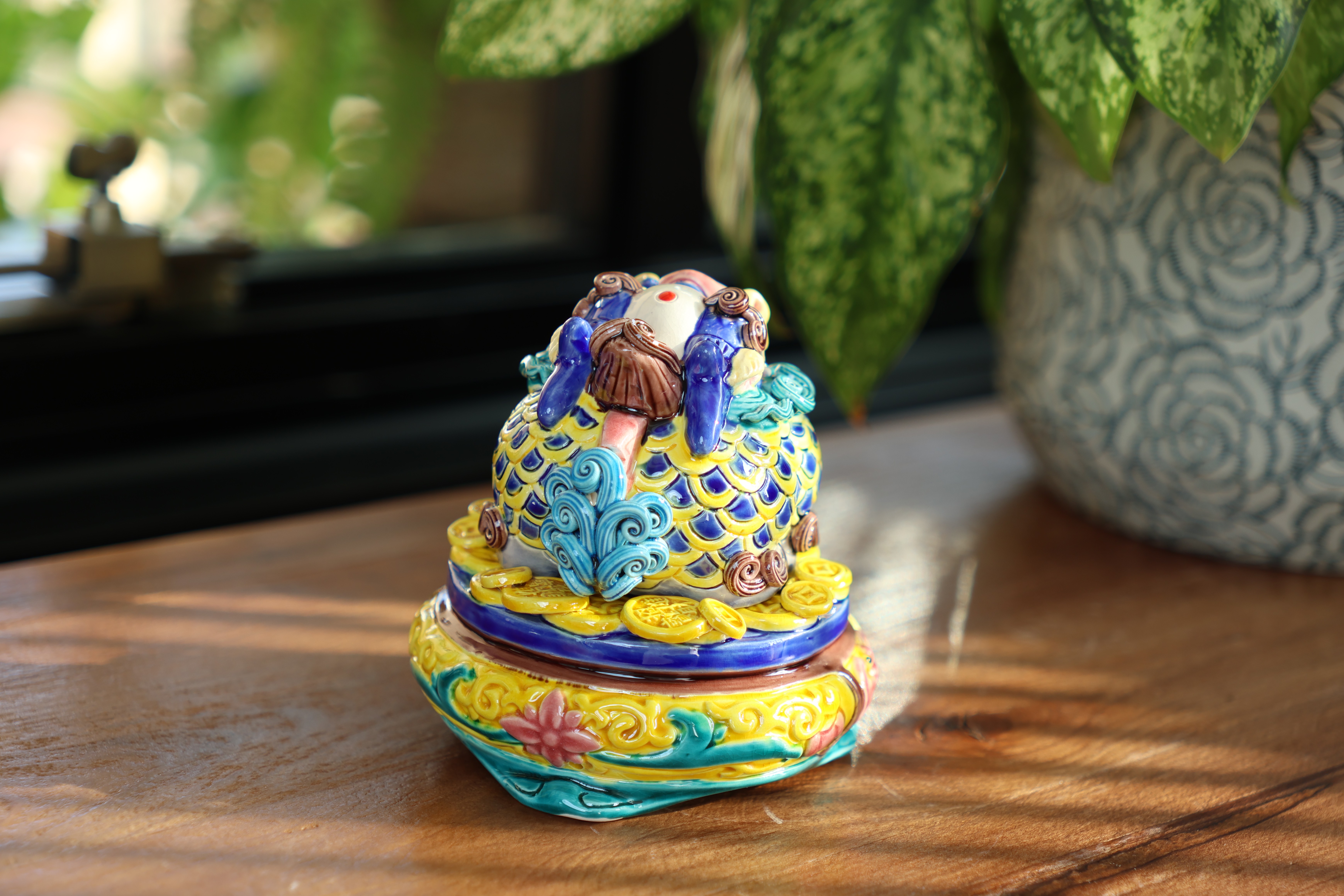 Fortune-Gathering Qilin on Wealth Basin