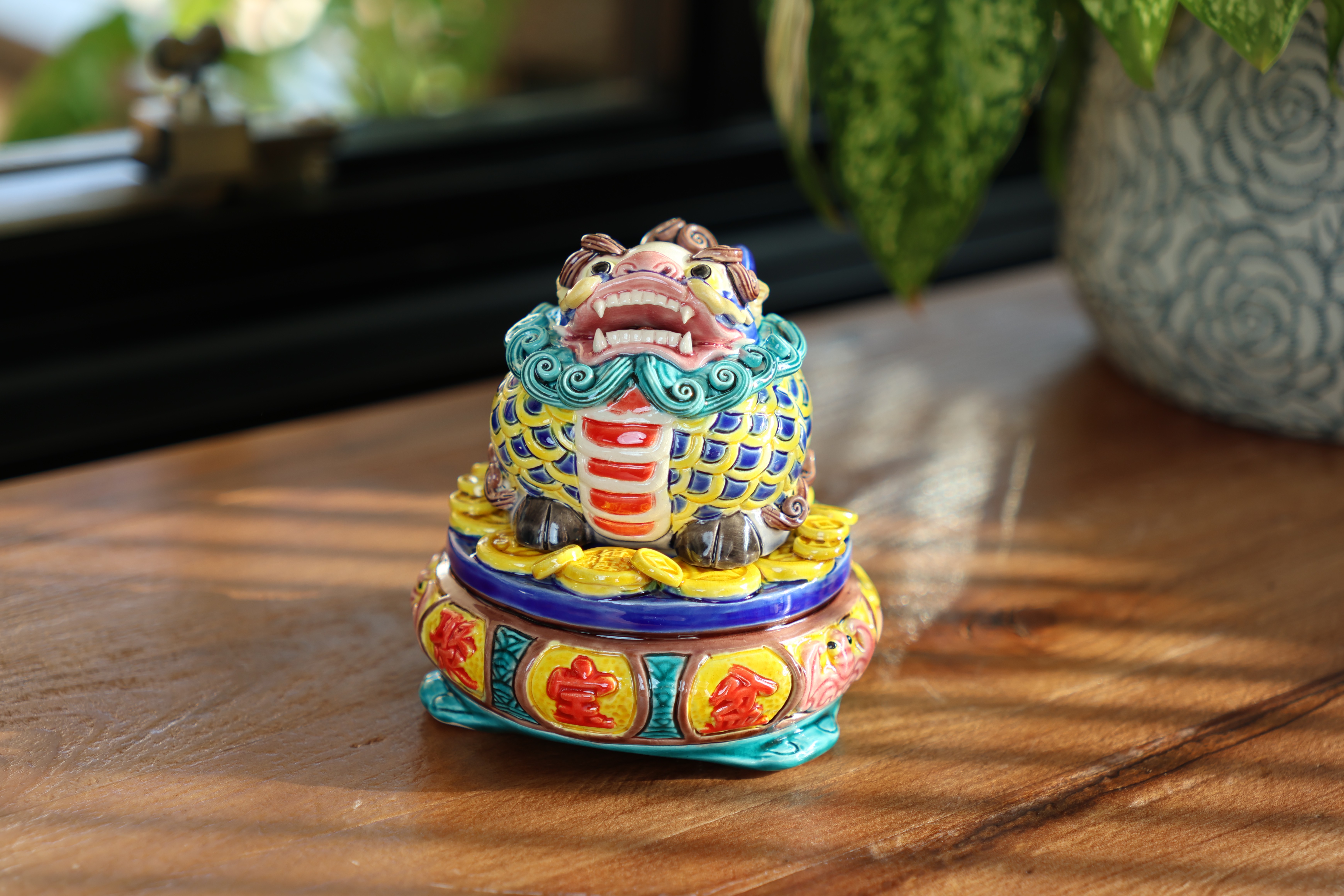 Fortune-Gathering Qilin on Wealth Basin