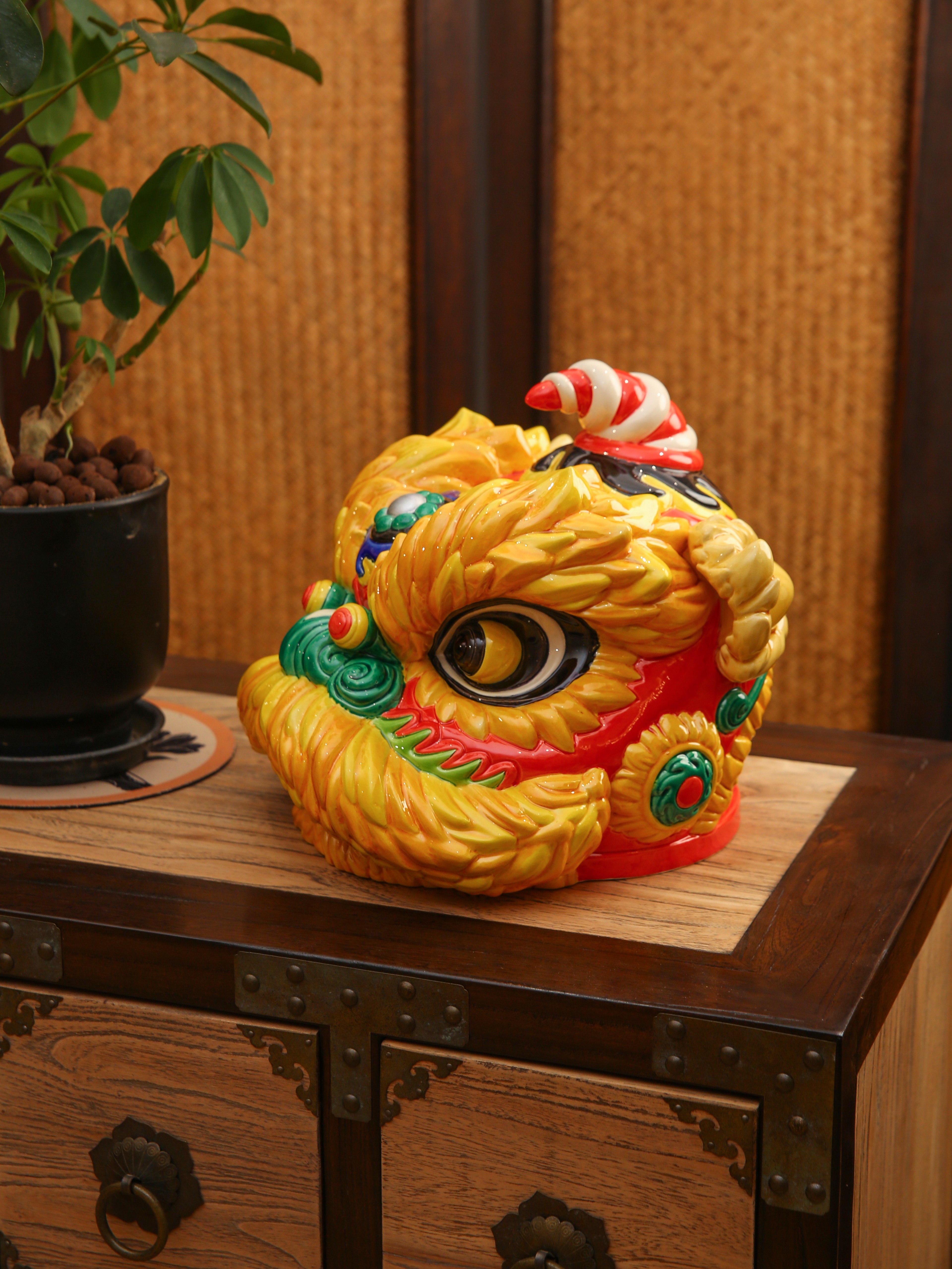 Lion Dance Drums of Good Fortune