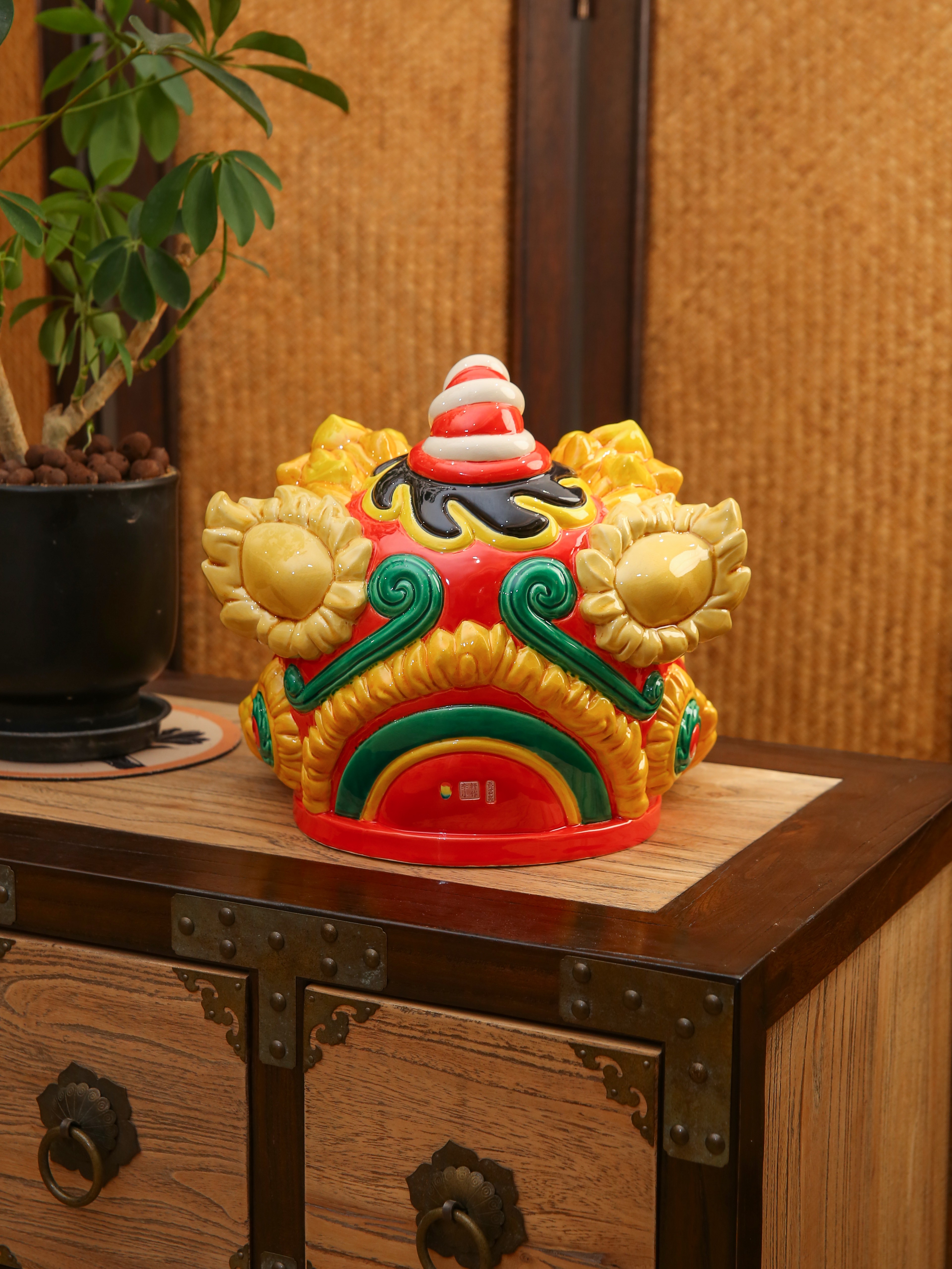 Lion Dance Drums of Good Fortune