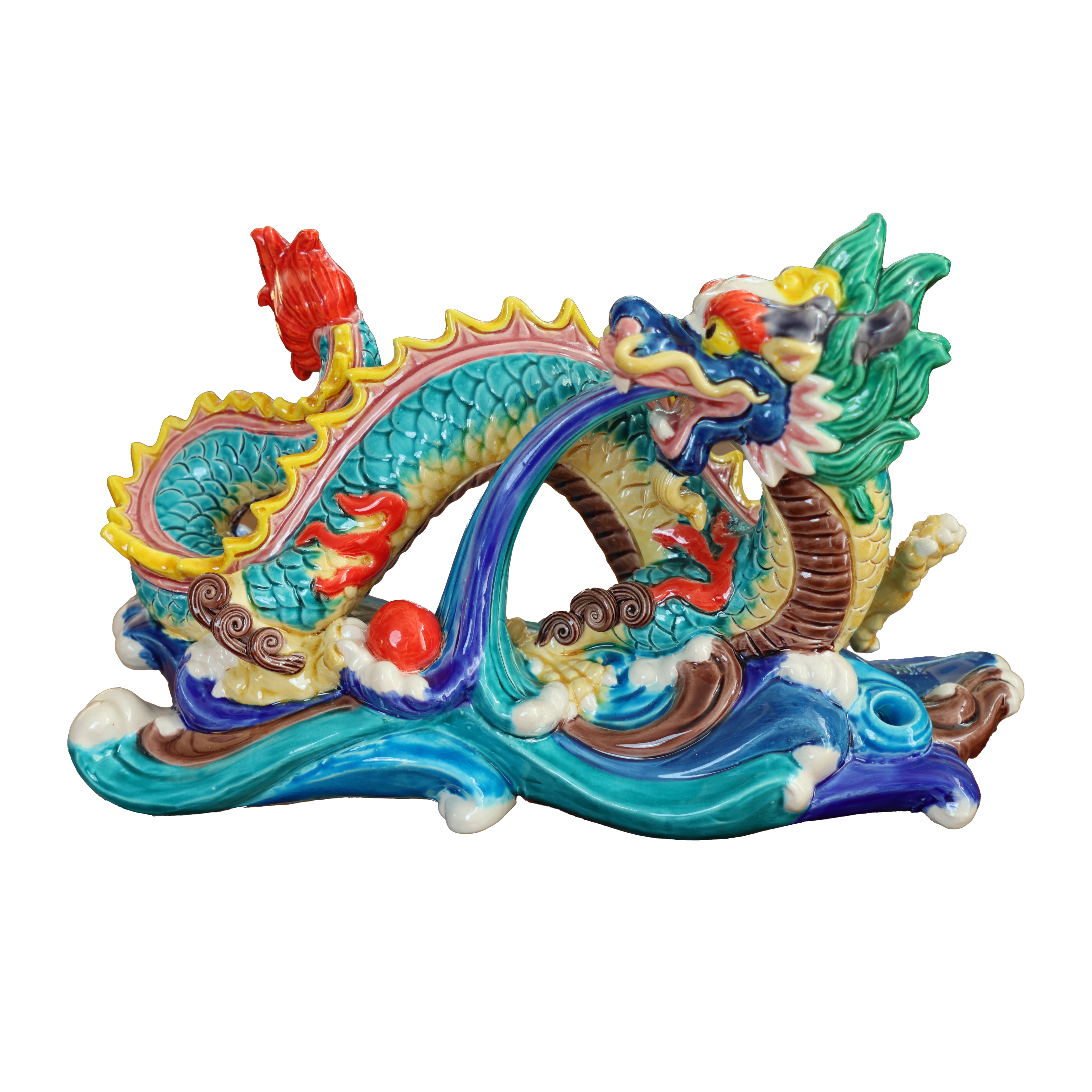 Dragon Soaring Across the Seas