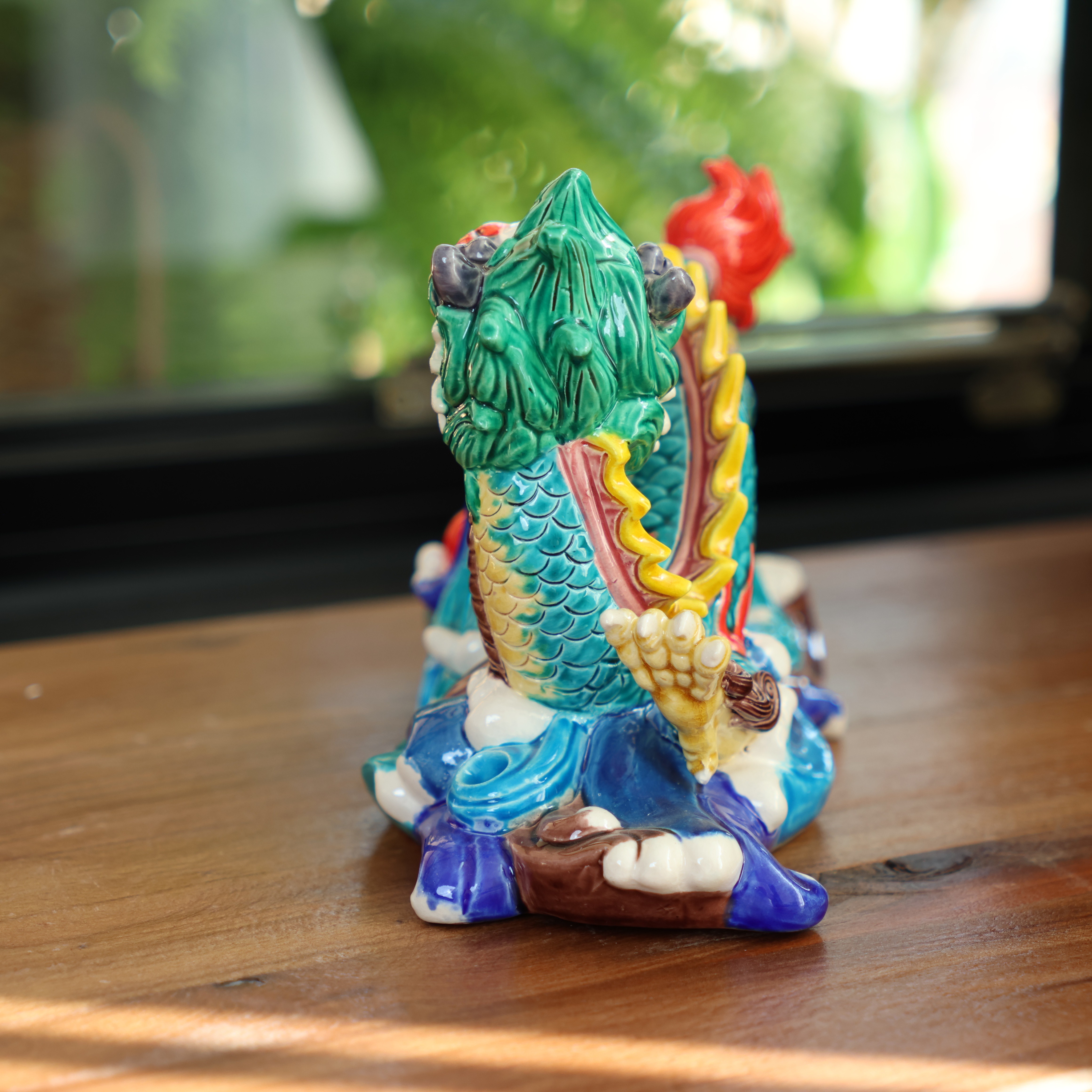 Dragon Soaring Across the Seas