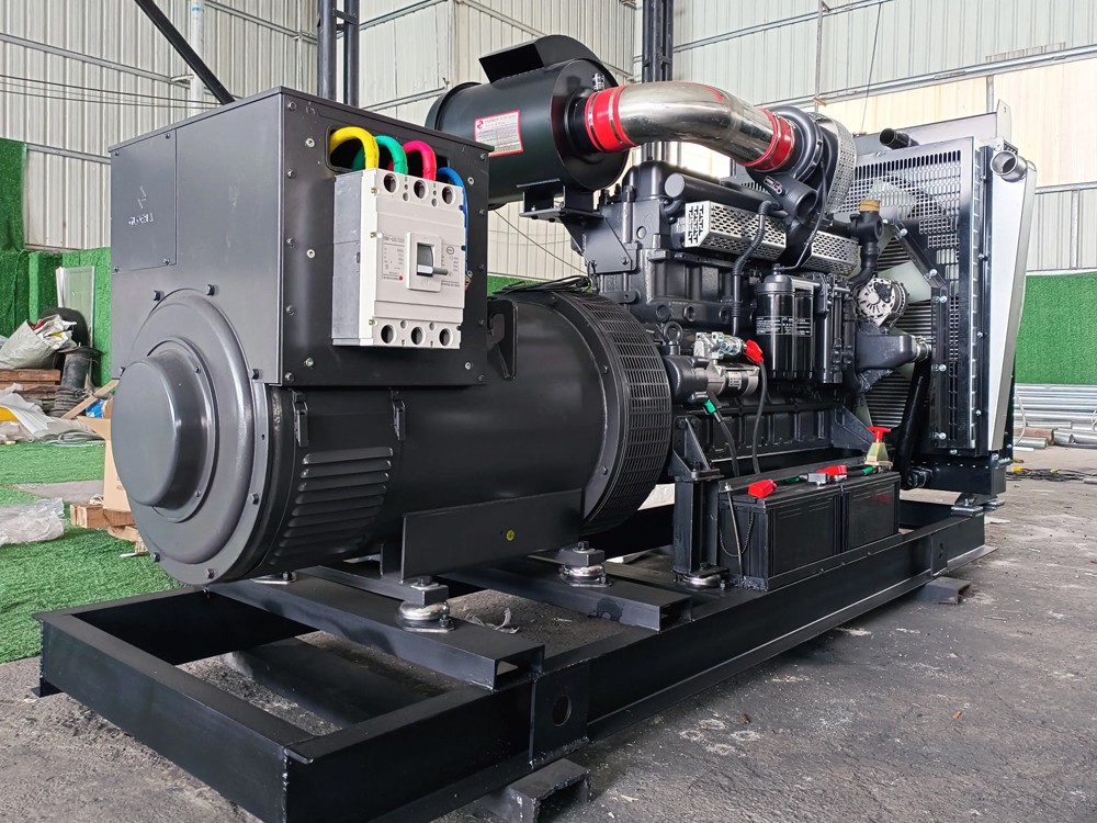 How to perform a simple inspection and repair of a diesel generator's radiator?