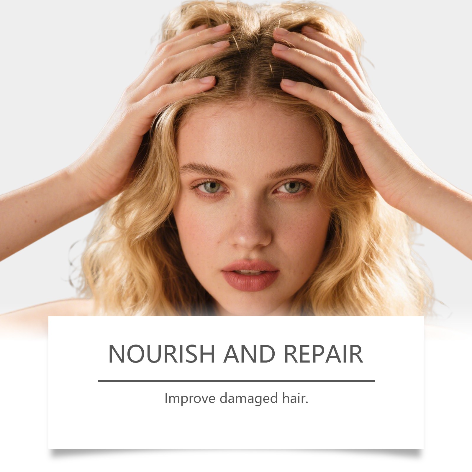 Soft hair care essence, perm and dye hair, nourish and care hair, soft and glossy hair care essence