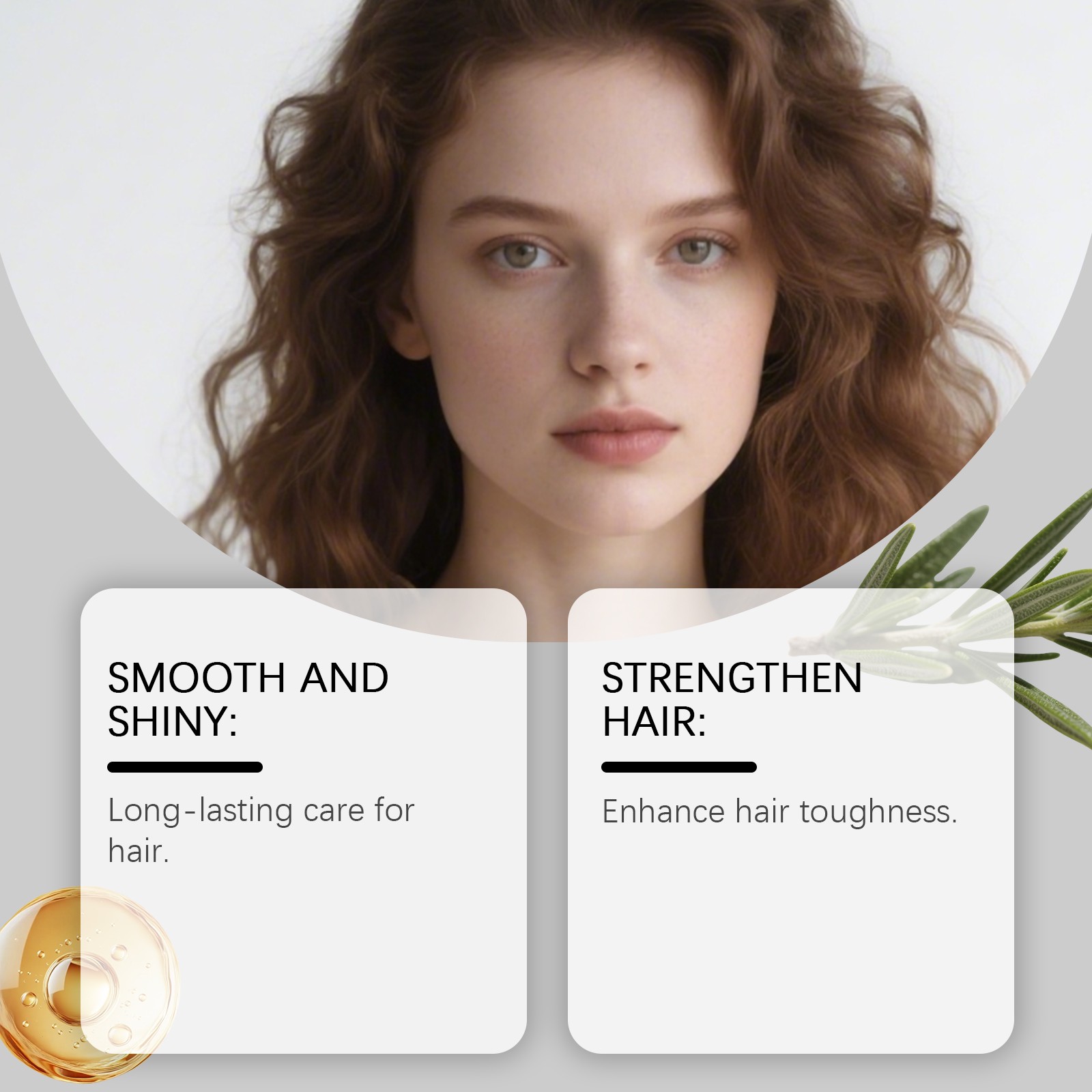 Soft hair care essence, perm and dye hair, nourish and care hair, soft and glossy hair care essence