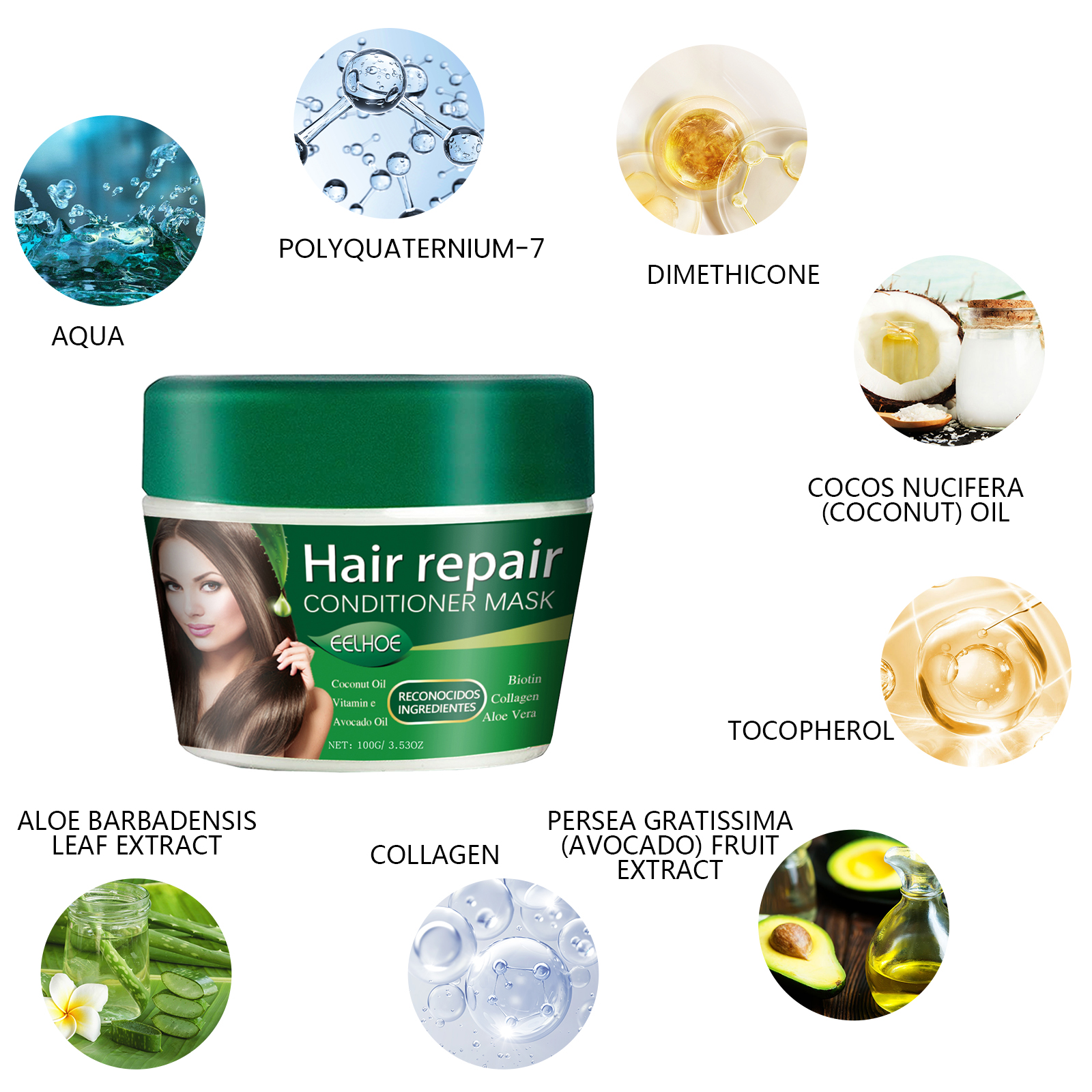 Hair Conditioner Lasting Fragrance, Moisturizing, Repairing, Scalding, Dyeing Tail, Dry, Dry and Soft Hair essence