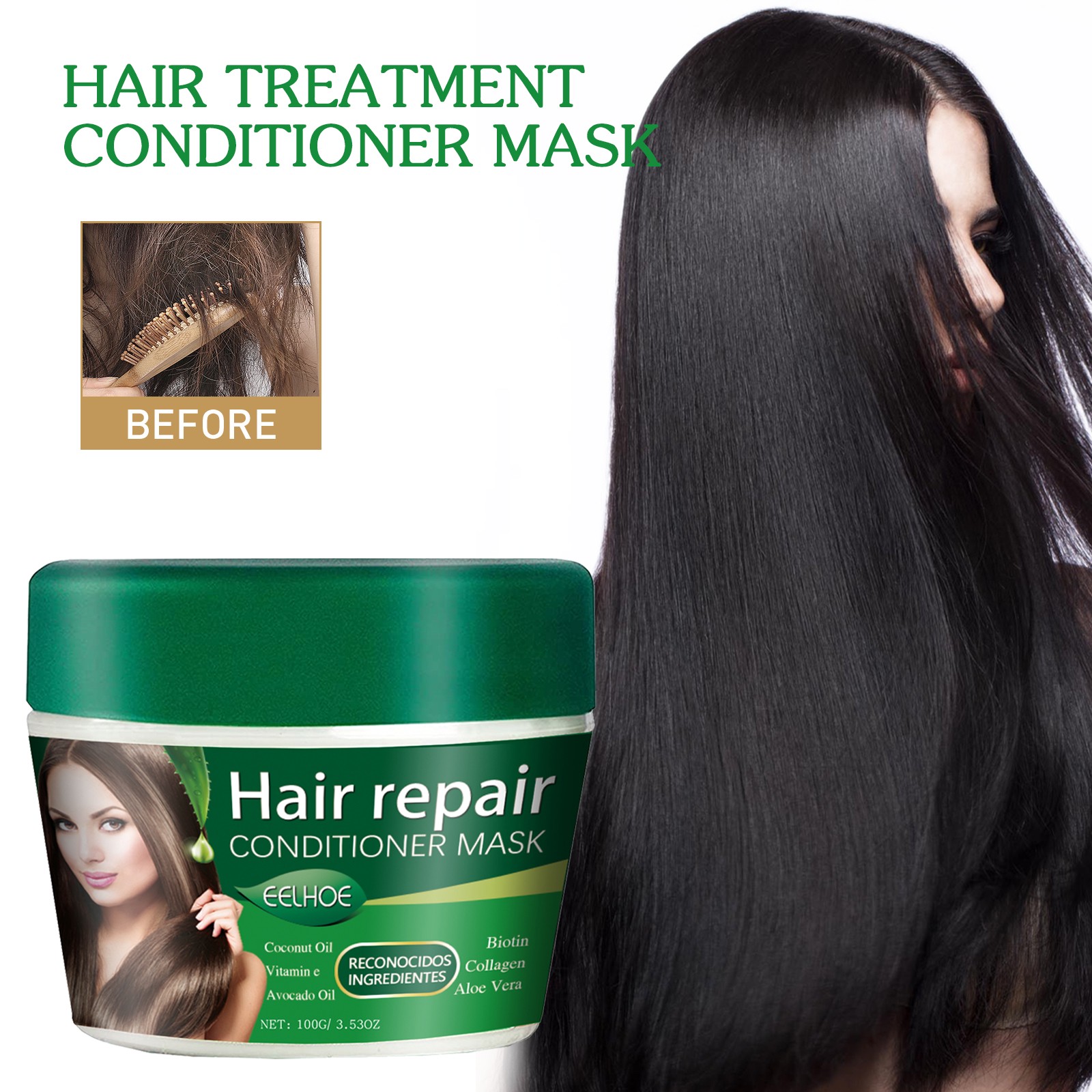 Hair Conditioner Lasting Fragrance, Moisturizing, Repairing, Scalding, Dyeing Tail, Dry, Dry and Soft Hair essence