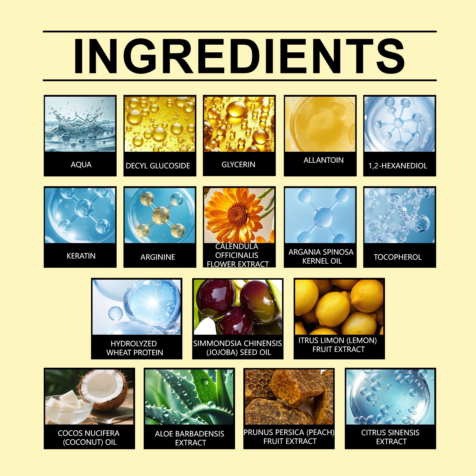 Keratin shampoo gently cleanses the scalp and leaves the hair feeling light, silky, and smooth