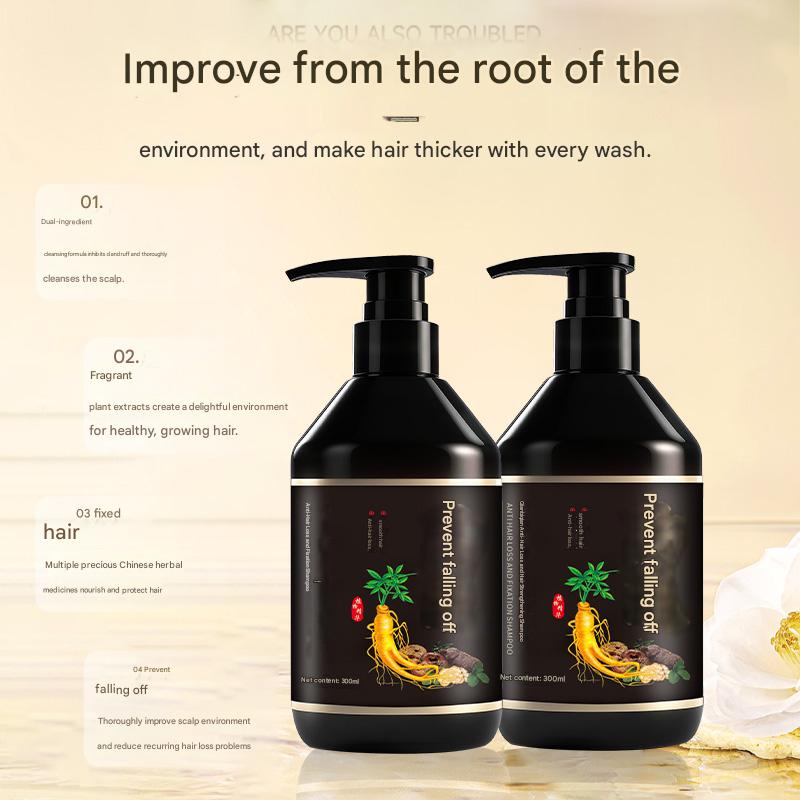 X1043 Qianbiqian Anti Hair Loss and Fixation Shampoo 300ml