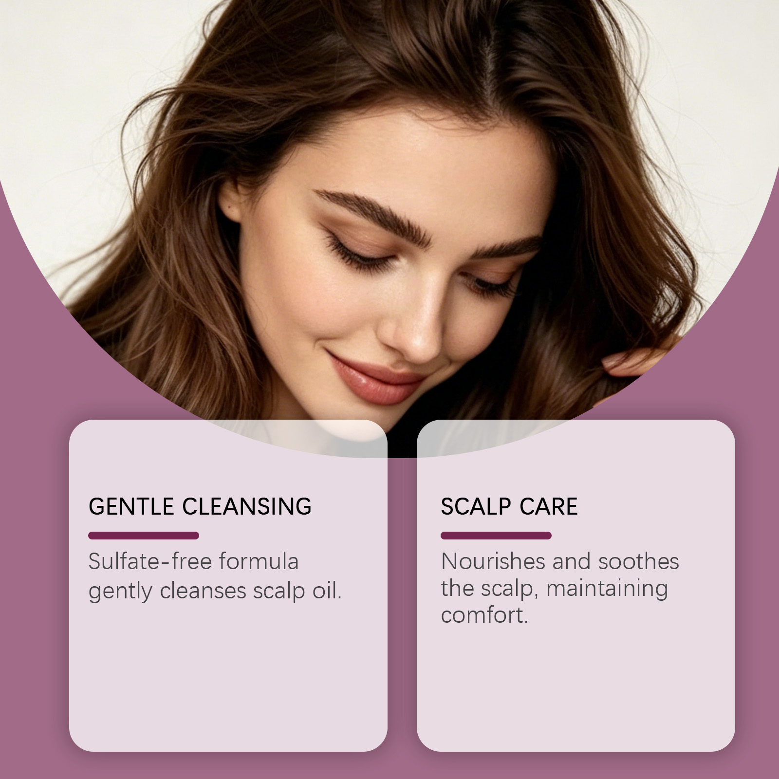 Onion Smooth Shampoo for Daily Gentle Cleaning, Smooth, Light, Refreshing, and Fluffy Hair Care Shampoo