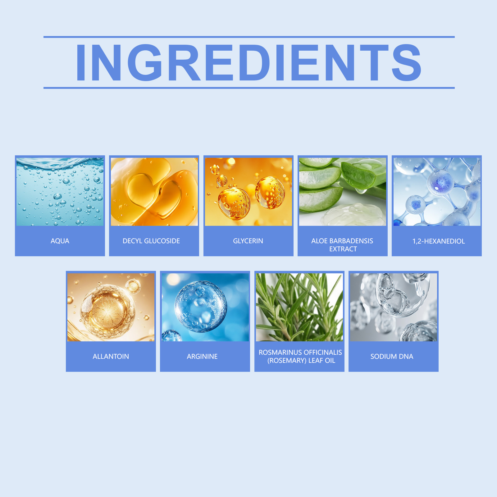 Amino acid shampoo is gentle for daily cleaning, with smooth and lightweight hair care