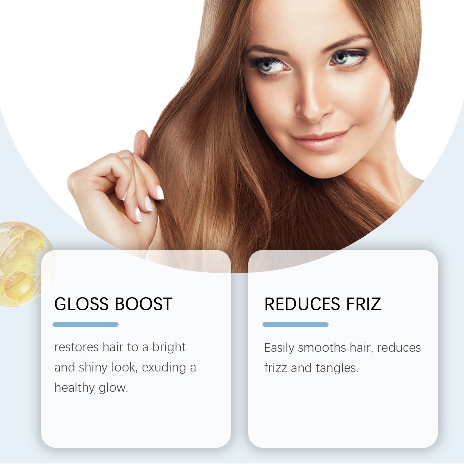 No wash hair conditioner is lightweight and improves dry and frizzy hair, making it smooth and refreshing. It nourishes and protects hair