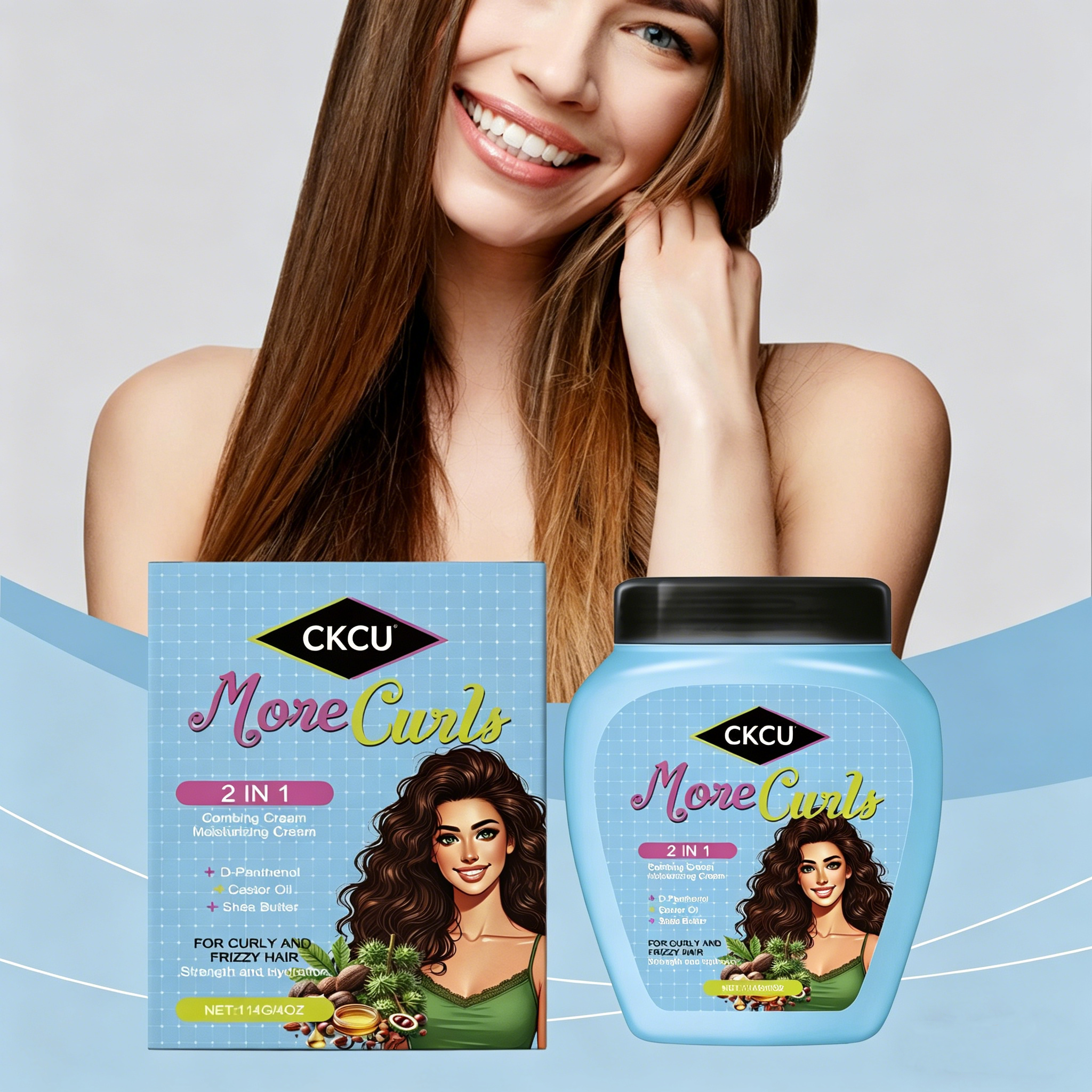 No wash hair conditioner is lightweight and improves dry and frizzy hair, making it smooth and refreshing. It nourishes and protects hair