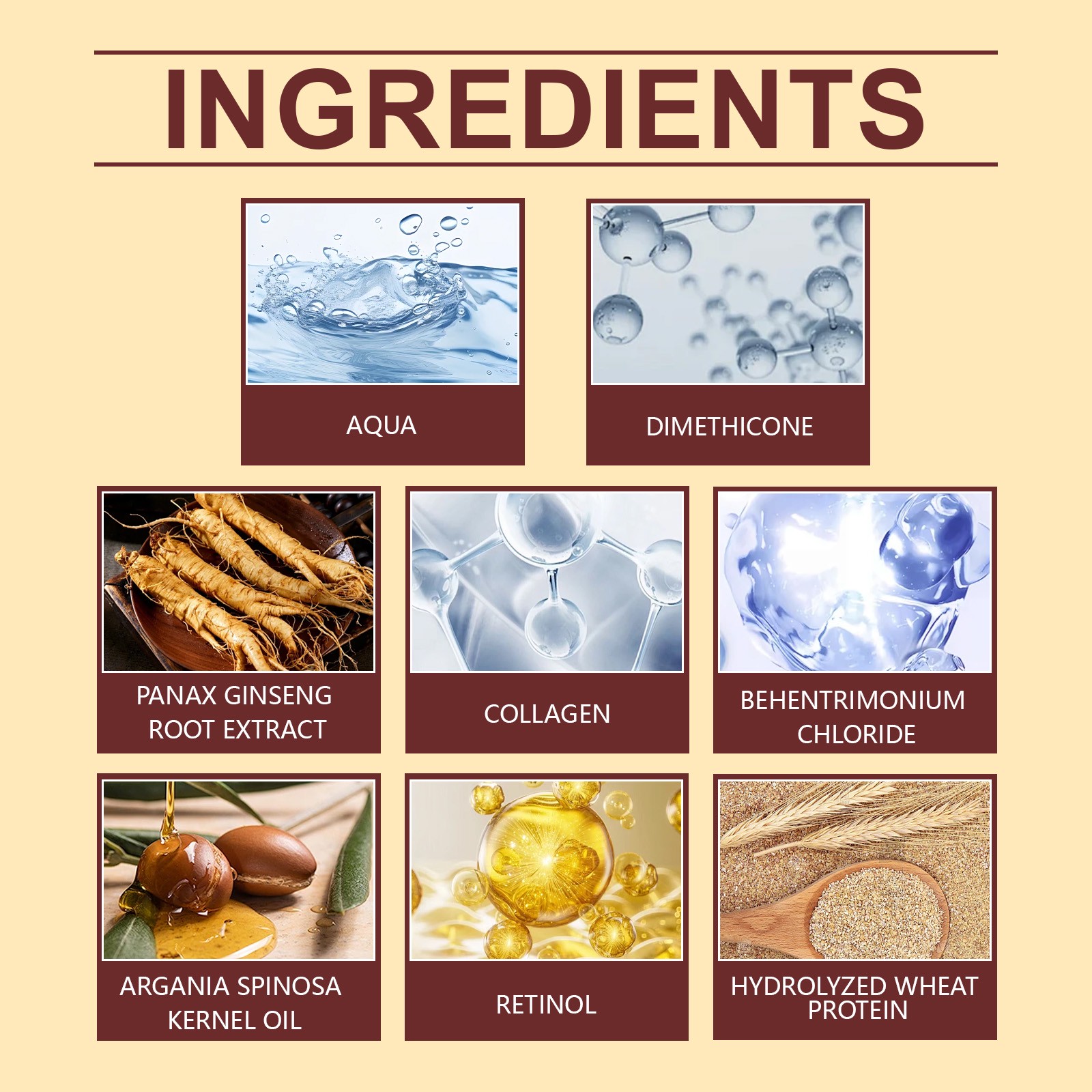 Moroccan Nut Oil Hair Mask Collagen Moisturizing and Easy to Absorb Improving Hair Hairiness