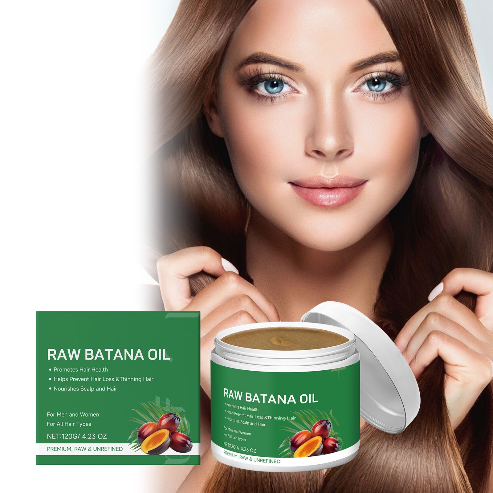 Nourishing, moisturizing, and smoothing hair, improving frizz and smoothing hair care cream