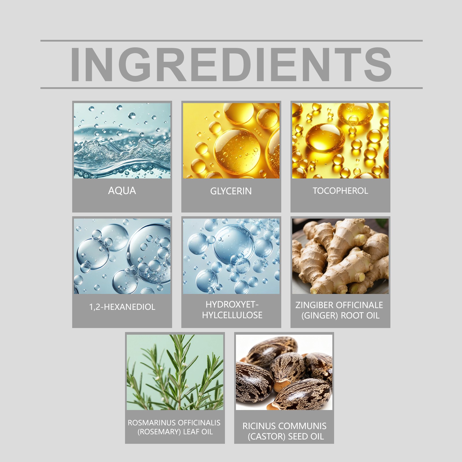 Gentle ingredients nourish, smooth, natural brightening hair care oil