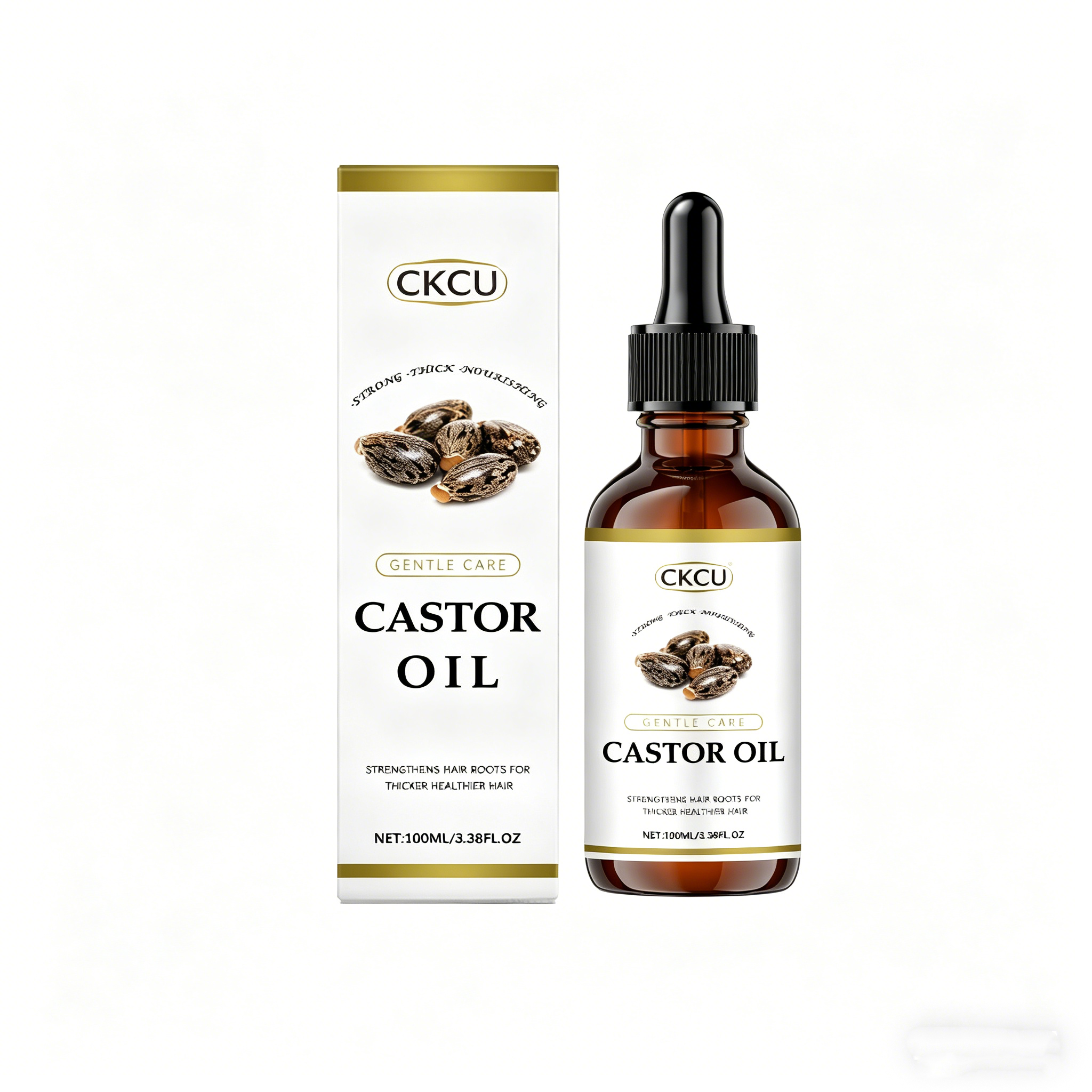 Gentle ingredients nourish, smooth, natural brightening hair care oil