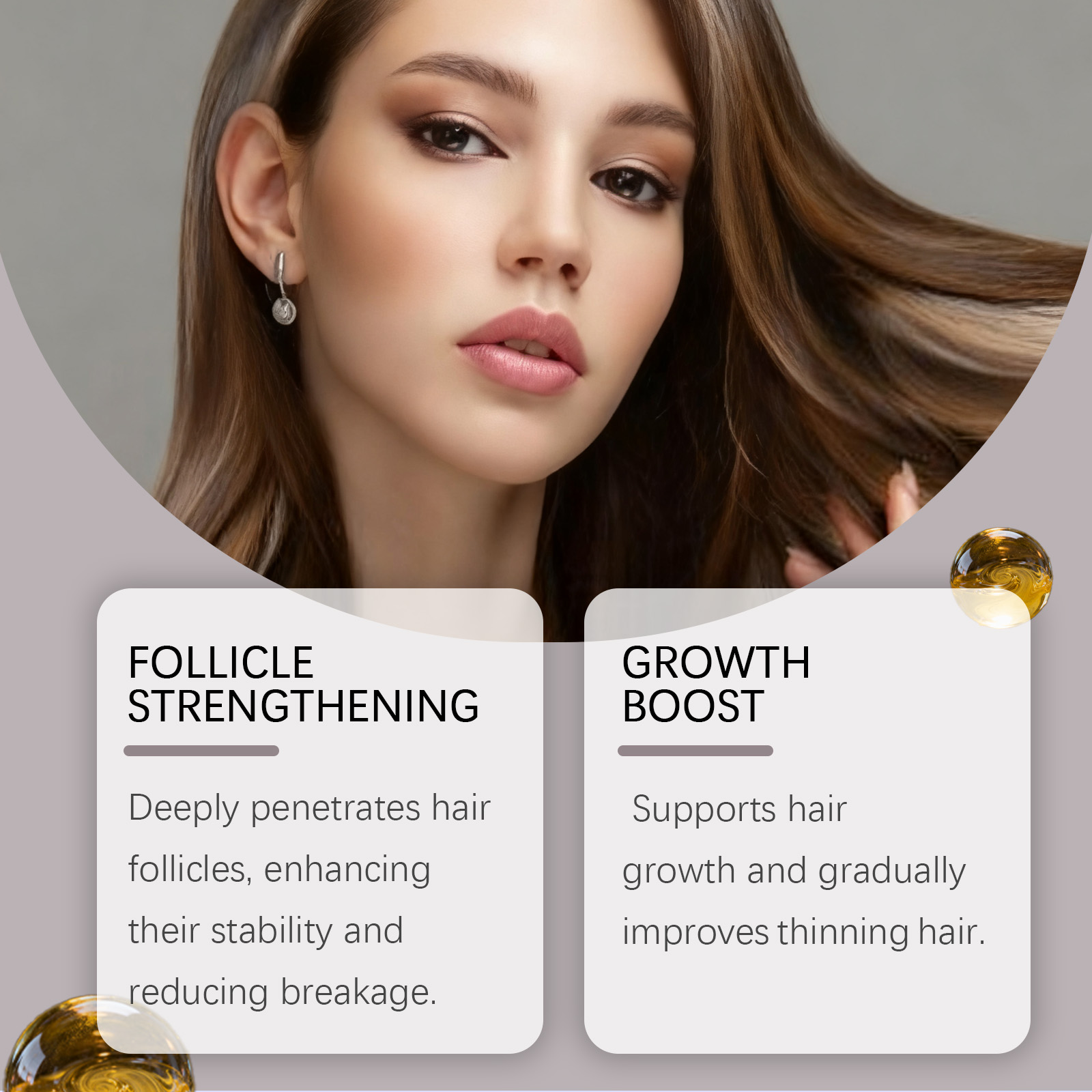 Hair care oil daily nourishing scalp strong and light hair care moisturizing massage essence oil