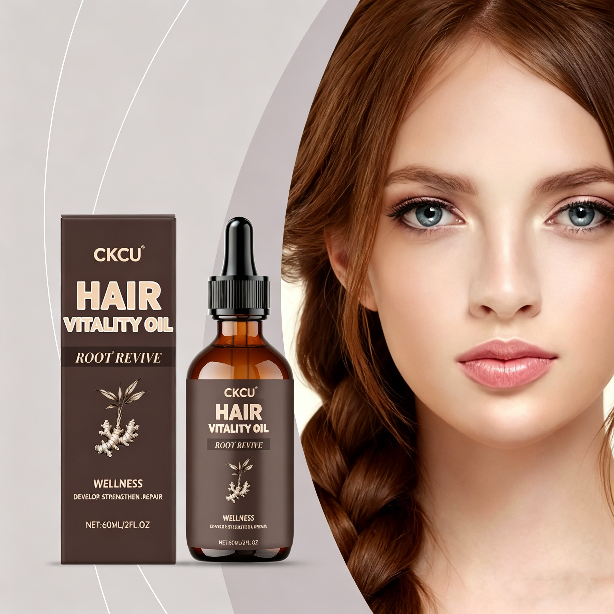 Hair care oil daily nourishing scalp strong and light hair care moisturizing massage essence oil