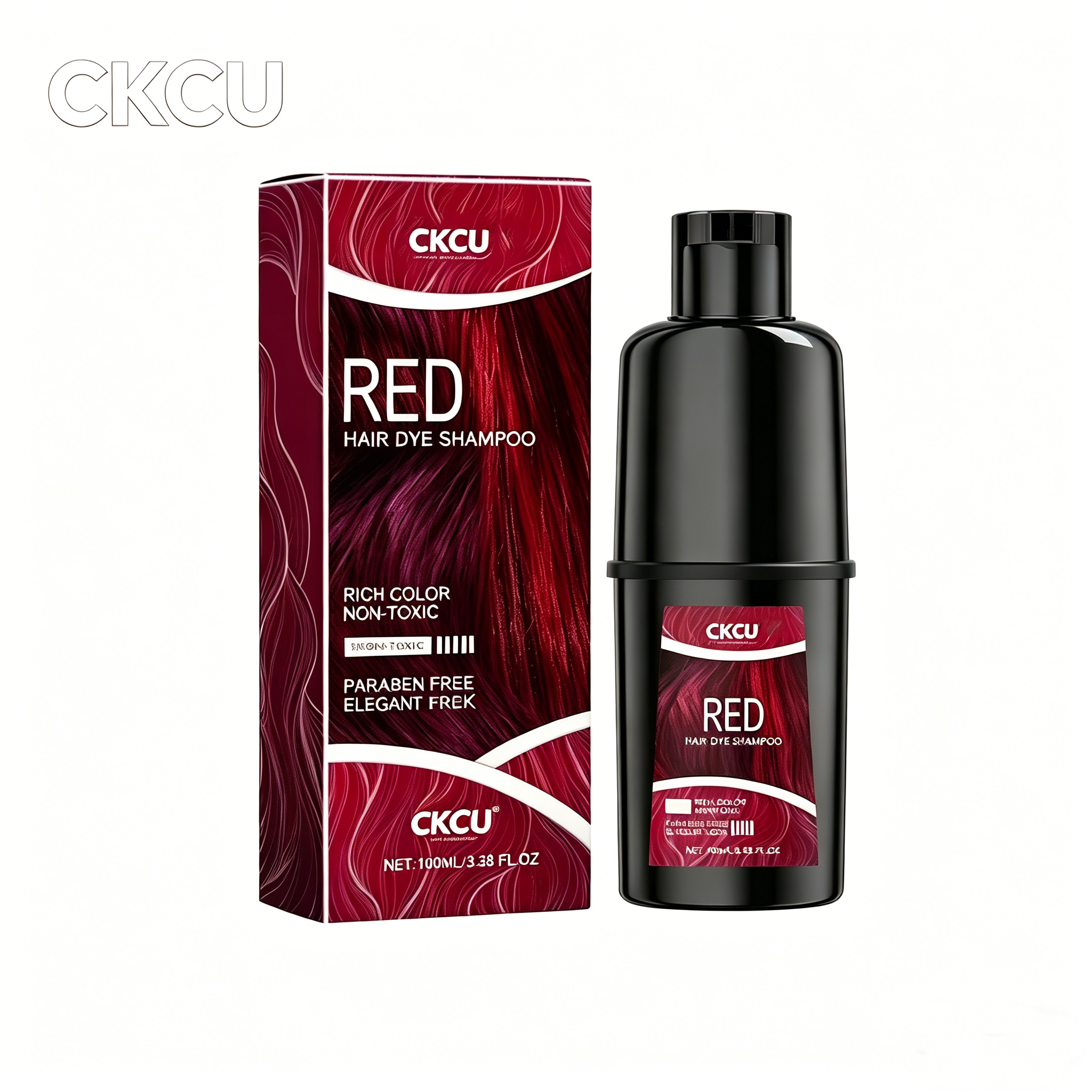 Hairdressing and hair dyeing shampoo Herbal essence plant extracts maintain lasting color and healthy hair dyeing